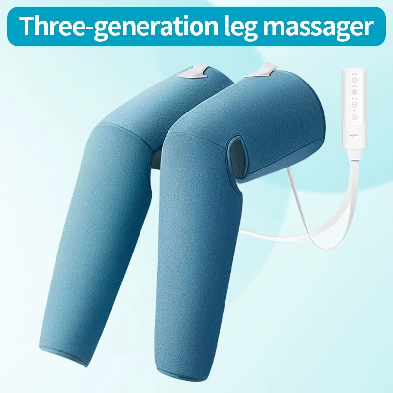 Appareil de Massage pour les Jambes à Pression d'Air - Dispositif de Drainage Lymphatique et Relaxation Musculaire