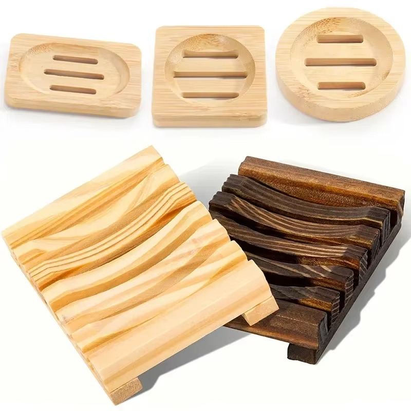 Porte-Savon en Bambou Naturel