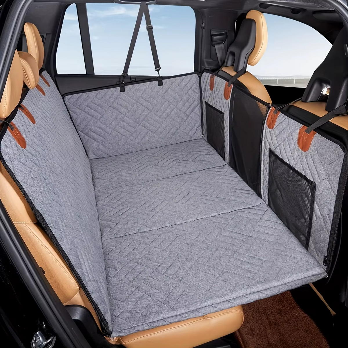 Housse de Siège de Voiture pour Chien – Imperméable, Antidérapante & Durable
