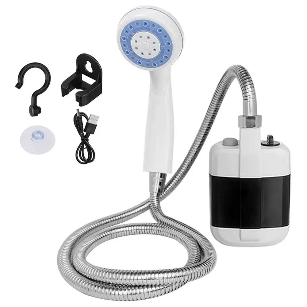 Douche de Camping Portable Électrique Rechargeable
