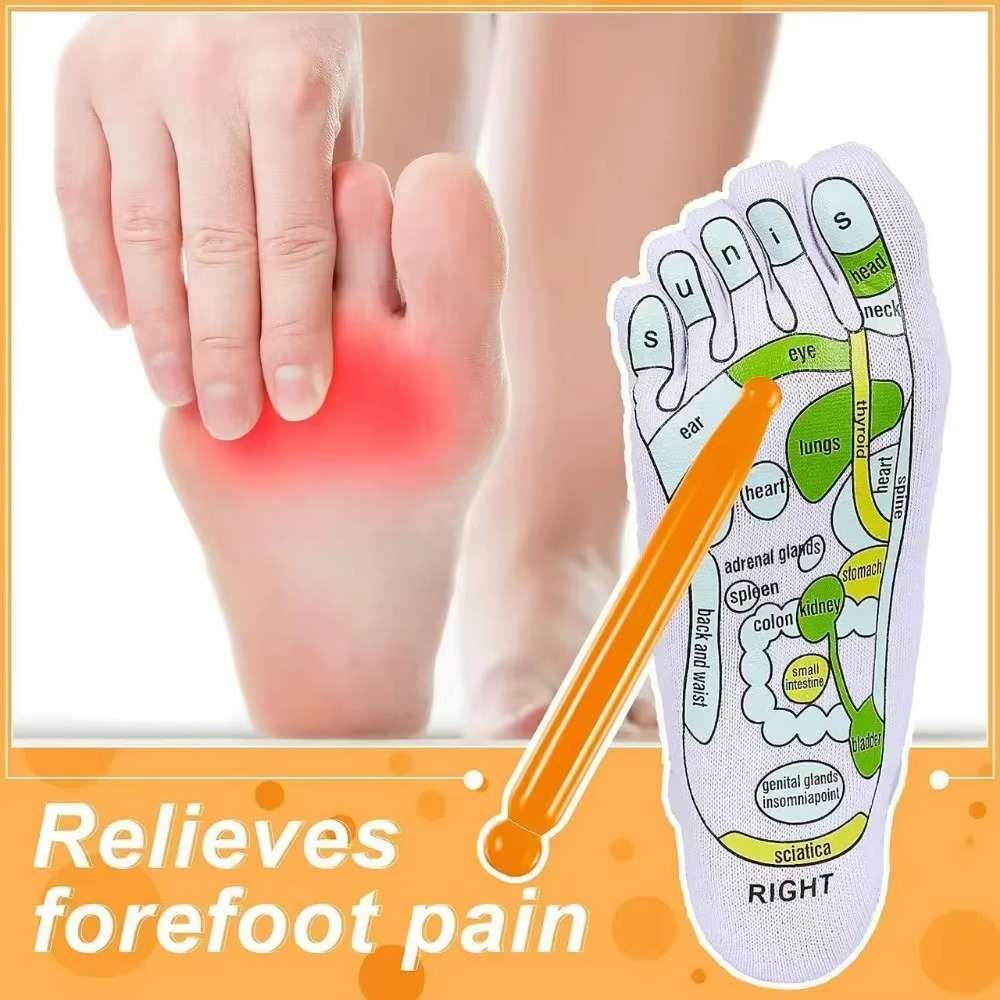 Chaussettes d’Acupression- Réveil énergétique & détente absolue à chaque pas