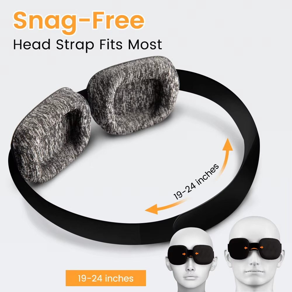 Masque de Sommeil 3D Bloquant la Lumière