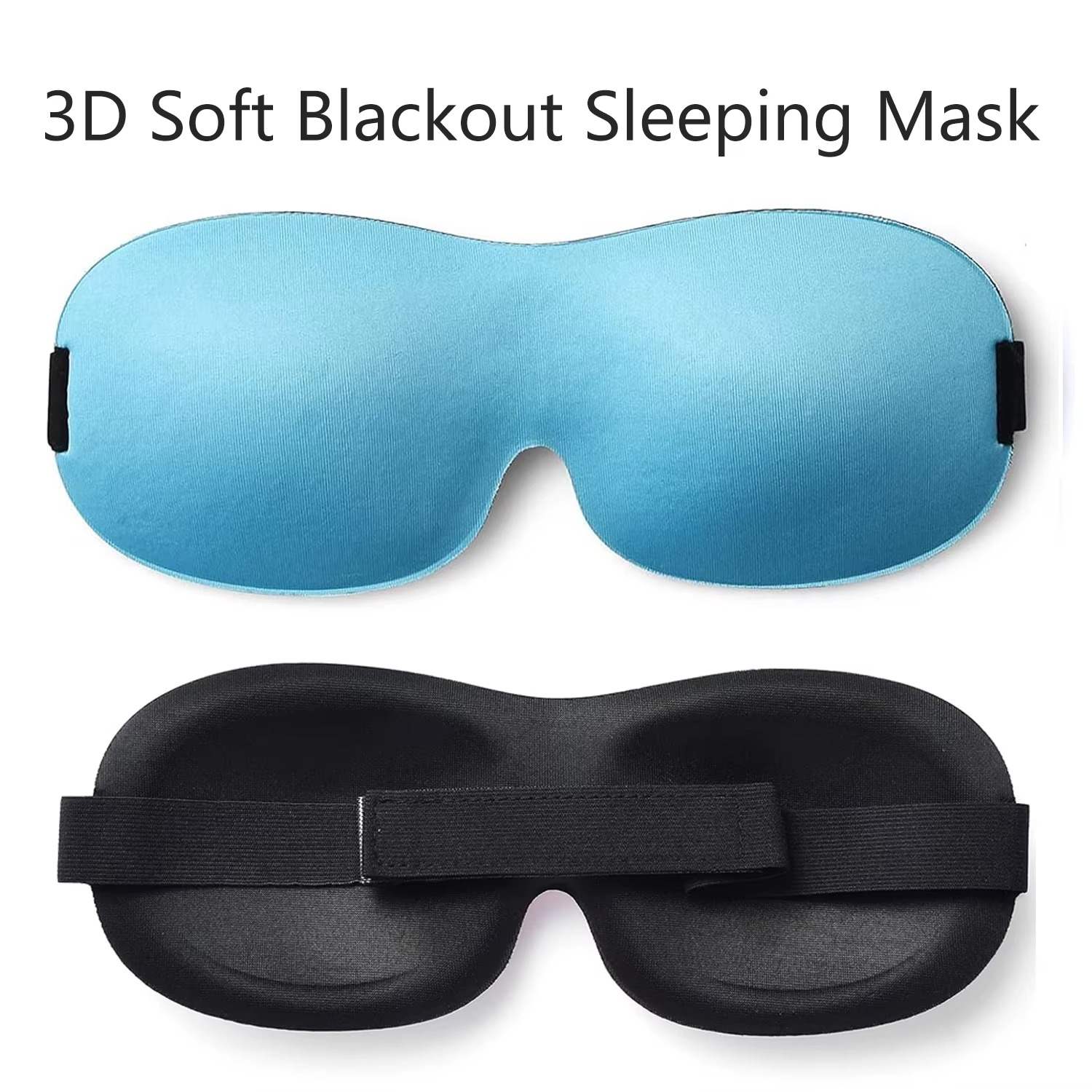 Masque de Sommeil 3D Occultant Doux – Confort & Détente