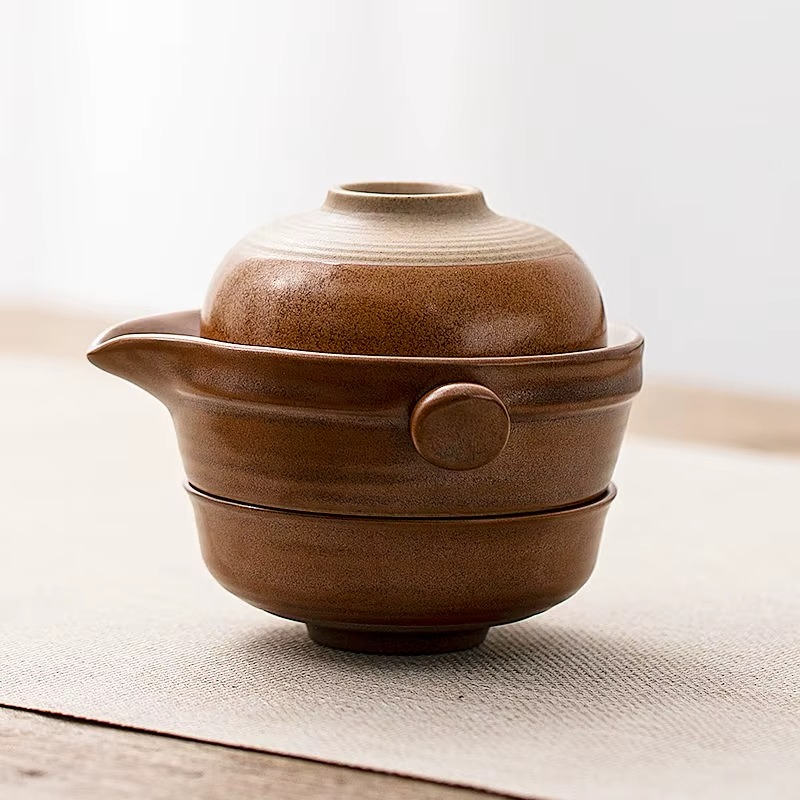 Service à Thé Chinois Kung Fu – Élégance Nomade en Céramique