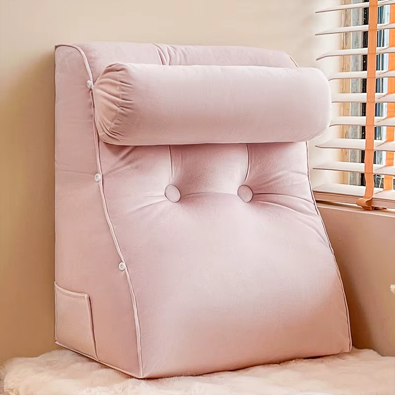 Oreiller de Lecture Ergonomique  – Confort raffiné pour vos instants de détente