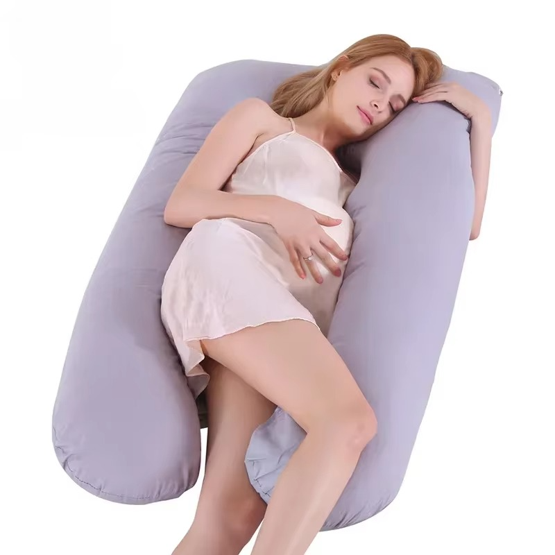 Oreiller de Grossesse en Forme de U – Confort Total pour les Future Maman