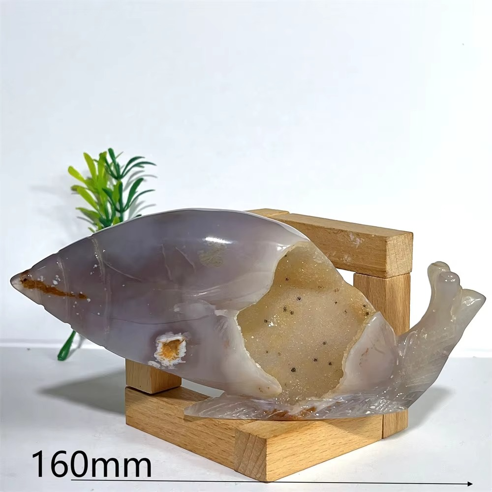 Pierre Précieuse d’Agate Naturelle – Cristal d’Exception