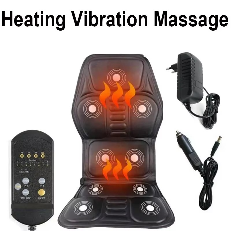 Heizbares Massagekissen – Rückenentlastung &amp; Entspannung für unterwegs