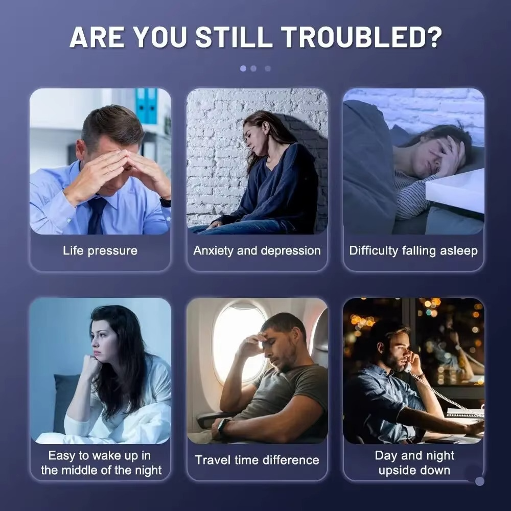 Dispositif CES d’Aide au Sommeil – Électrothérapie Anti-Insomnie & Relaxation