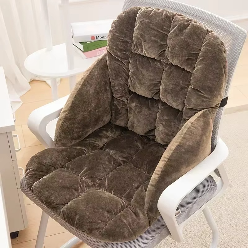 Coussin Chaud en Peluche avec Dossier Intégré