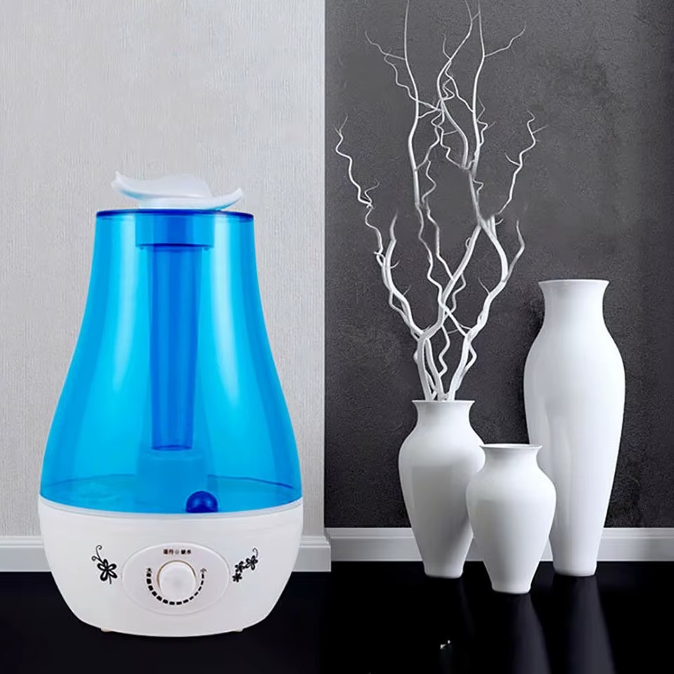 Humidificateur & Diffuseur d’Arômes – Double Brumisation Ultrasons & Éclairage LED Ambiance