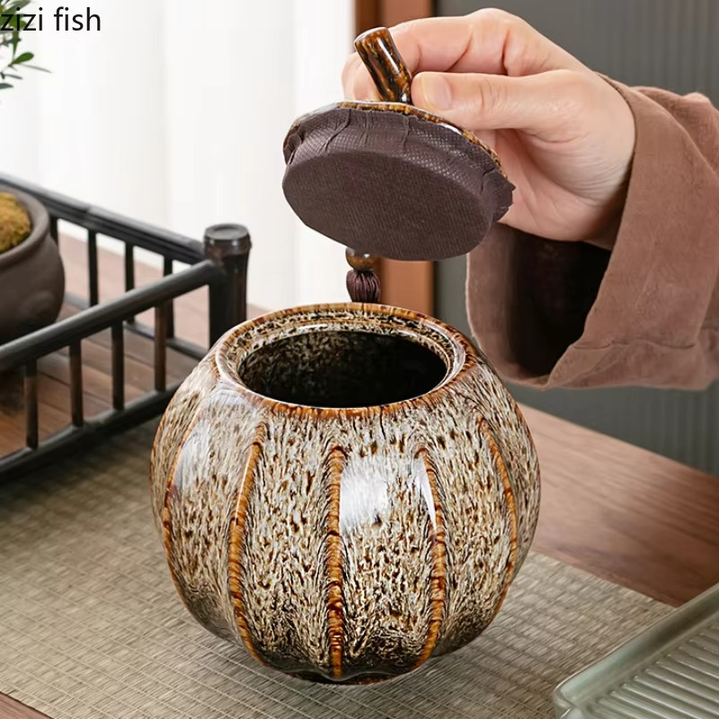 Boîte à Thé en Céramique