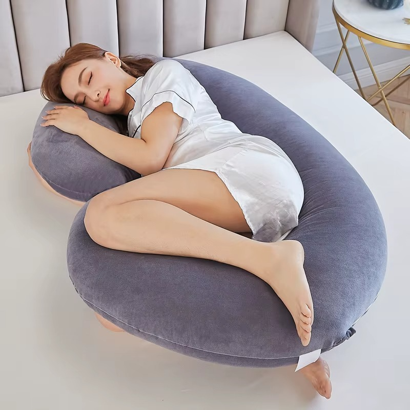 Oreiller de Sommeil 3D – Confort Maternité Forme C