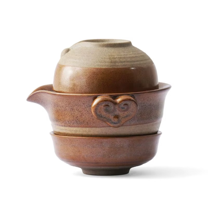 Service à Thé Chinois Kung Fu – Élégance Nomade en Céramique