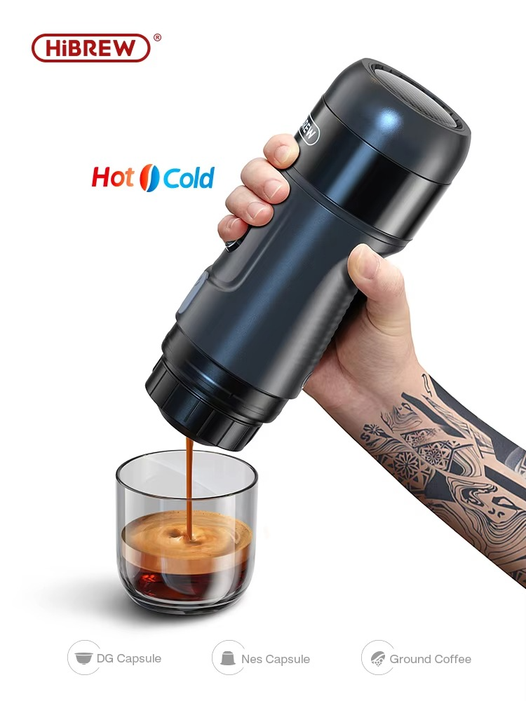 Machine à Café Portable – L’Espresso Raffiné Partout avec Vous