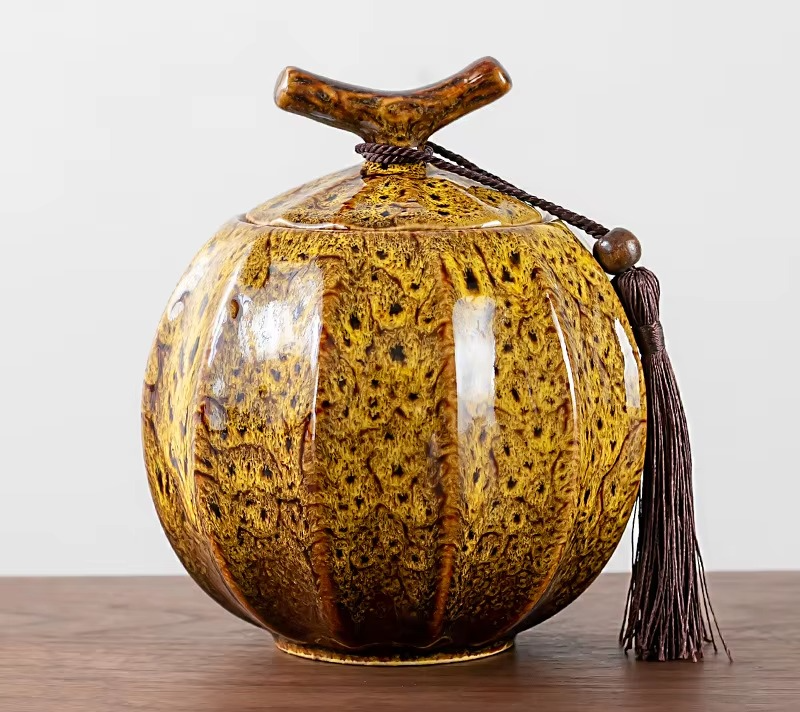 Boîte à Thé en Céramique