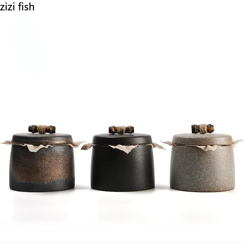 Boîte à Thé en Céramique Scellée