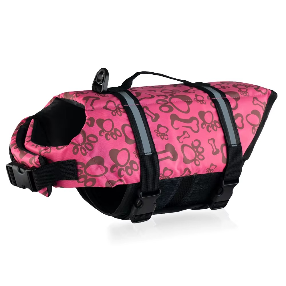 Gilet de Sauvetage pour Chien – Flottabilité Sécurisée pour la Plage
