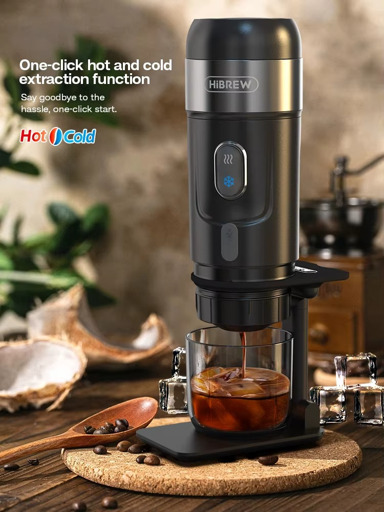 Machine à Café Portable – L’Espresso Raffiné Partout avec Vous