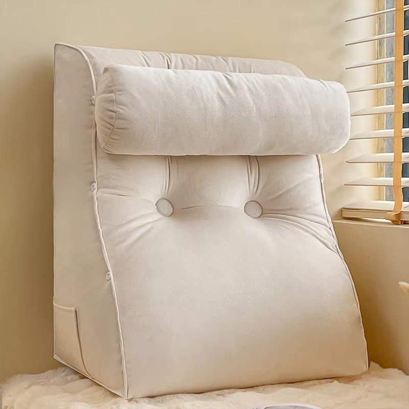 Oreiller de Lecture Ergonomique  – Confort raffiné pour vos instants de détente