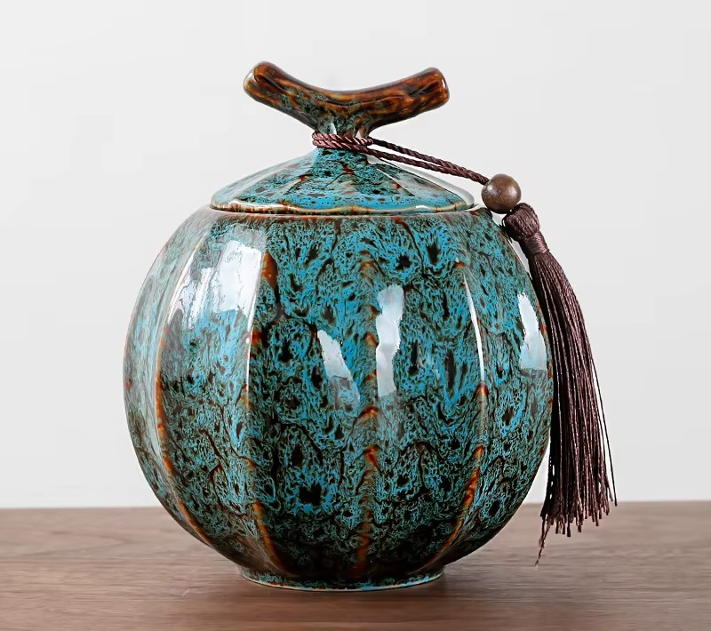 Boîte à Thé en Céramique