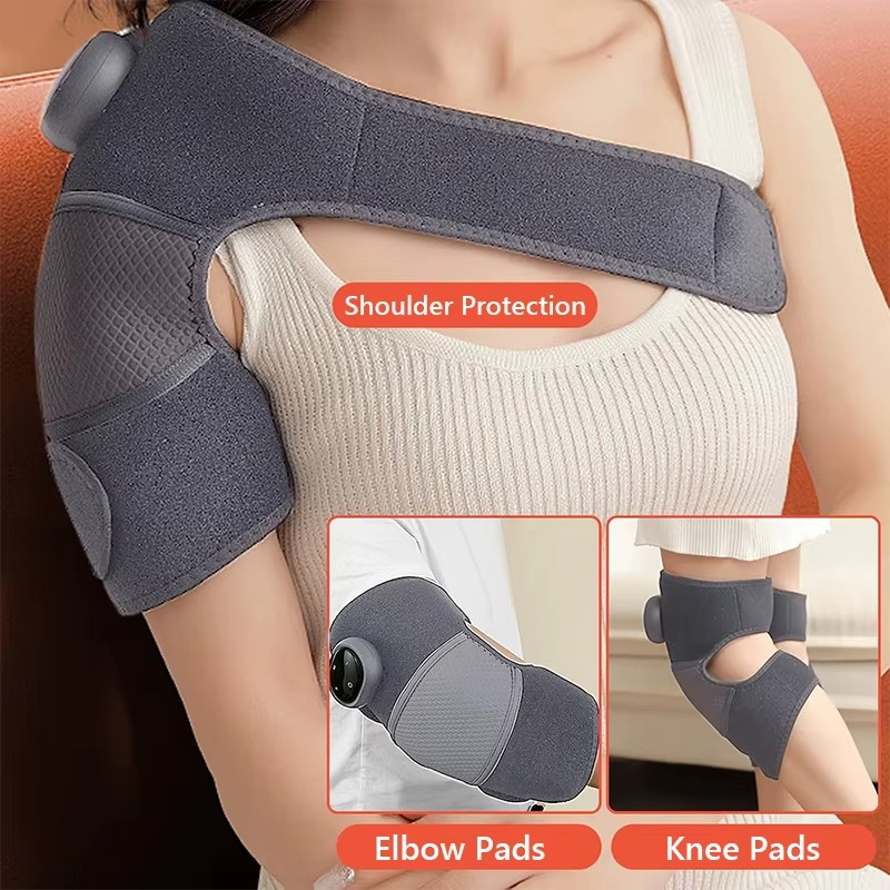 Wärmekissen für das Knie - Elektrisches Vibrationsmassagegerät für Arthritis und Arthrose