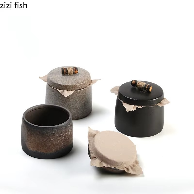 Boîte à Thé en Céramique Scellée