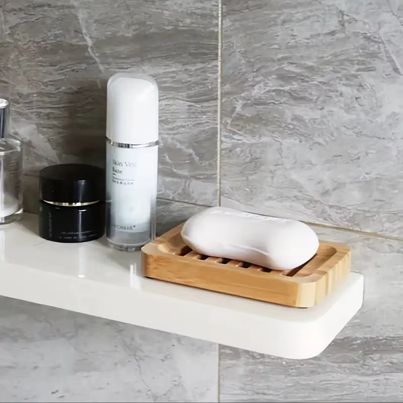 Porte-Savon en Bambou Naturel – Élégance et Écologie pour Votre Salle de Bain