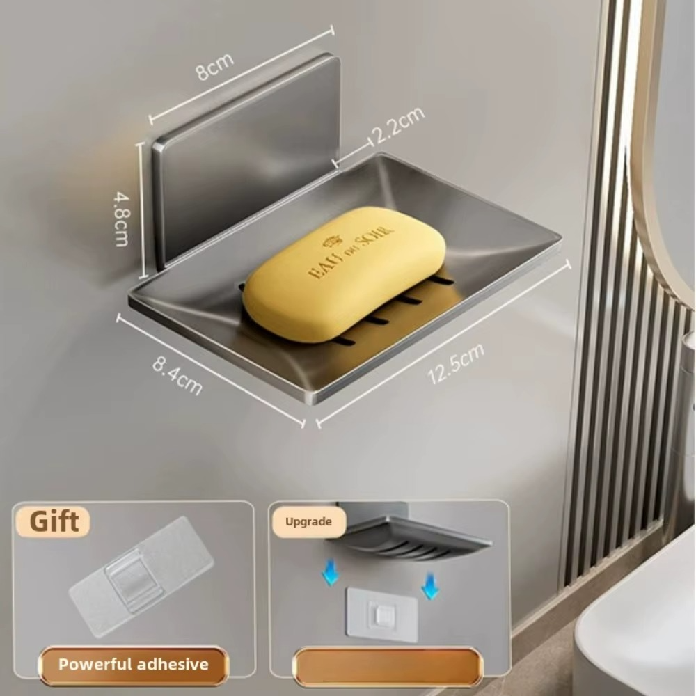 Porte-Savon Mural en Aluminium – L’élégance et la praticité au service de votre salle de bains