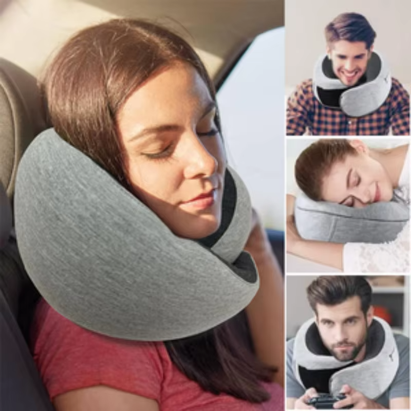 Oreiller de Voyage en Forme de U – Confort Premium & Soutien Cervical