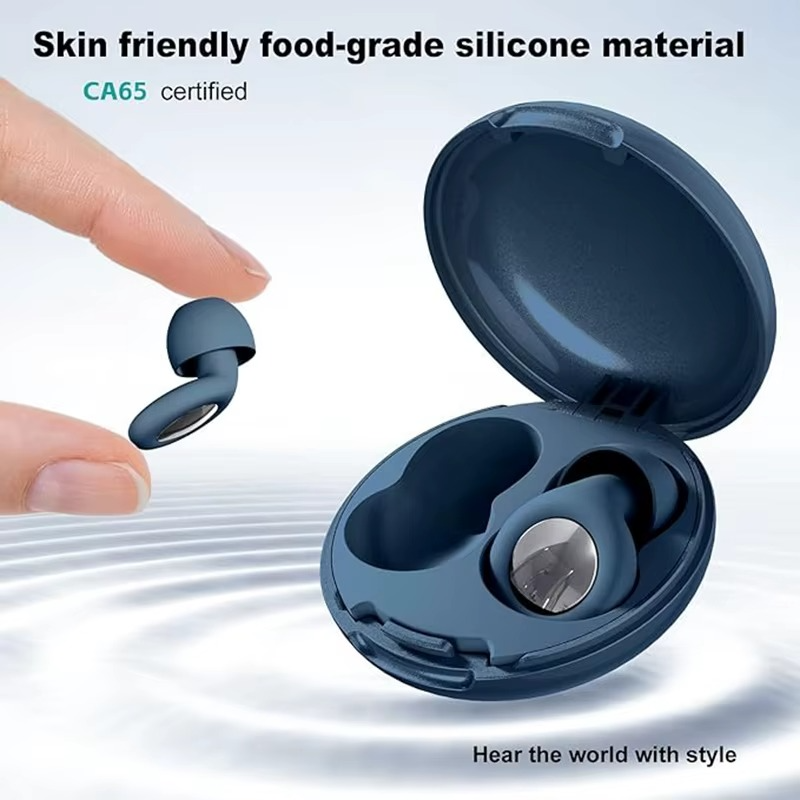 Bouchons d’Oreille en Silicone – Réduction du Bruit & Sommeil Paisible