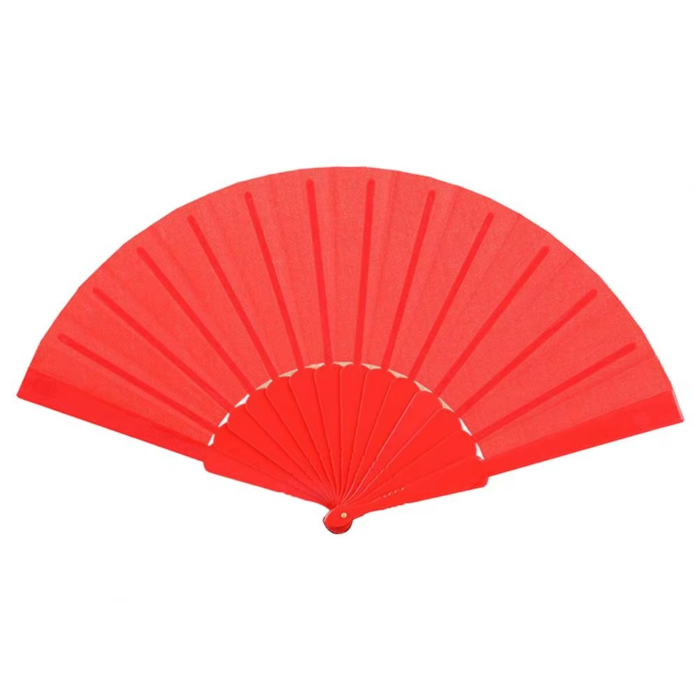 Éventail Pliable en Dentelle Florale