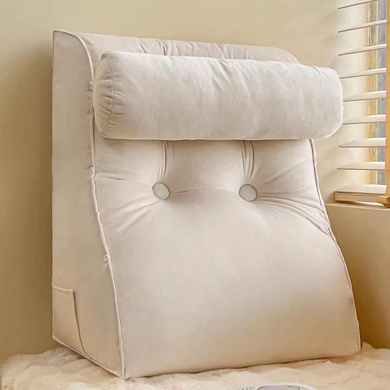 Oreiller de Lecture Ergonomique  – Confort raffiné pour vos instants de détente