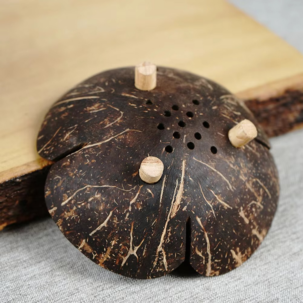 Seifenhalter aus Kokosnussschale – natürlich und elegant