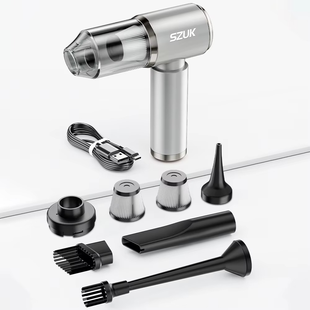 Mini Aspirateur Portable Sans Fil – Voiture, Maison et Clavier