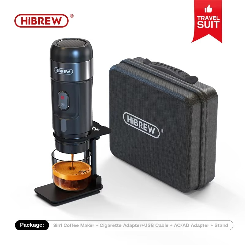Machine à Café Portable – L’Espresso Raffiné Partout avec Vous
