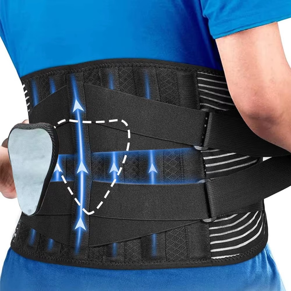 Ceinture lombaire à double traction