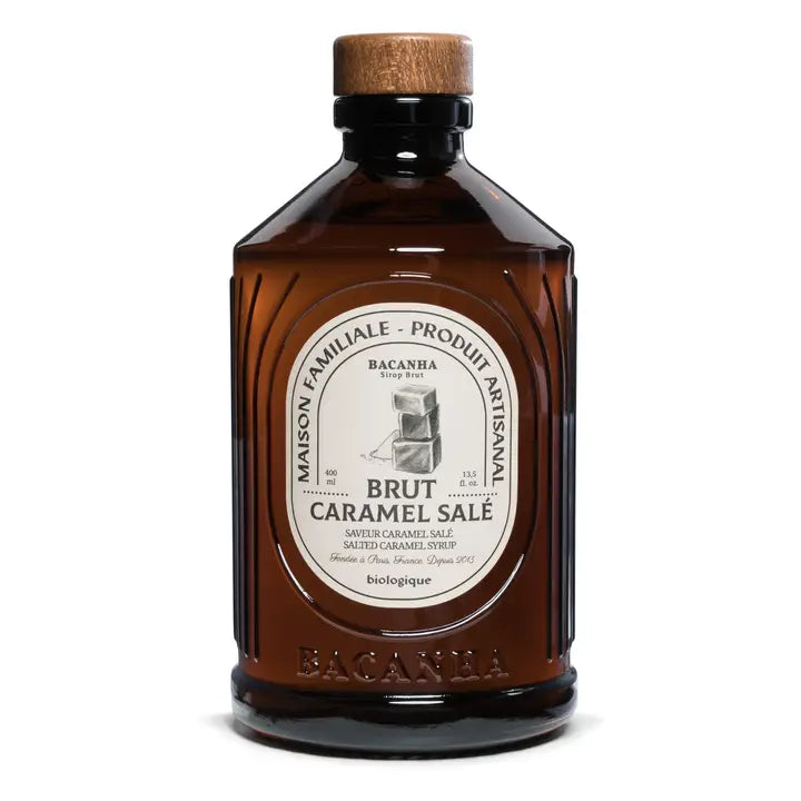 Sirop de Caramel Salé Brut Biologique - 400 ml