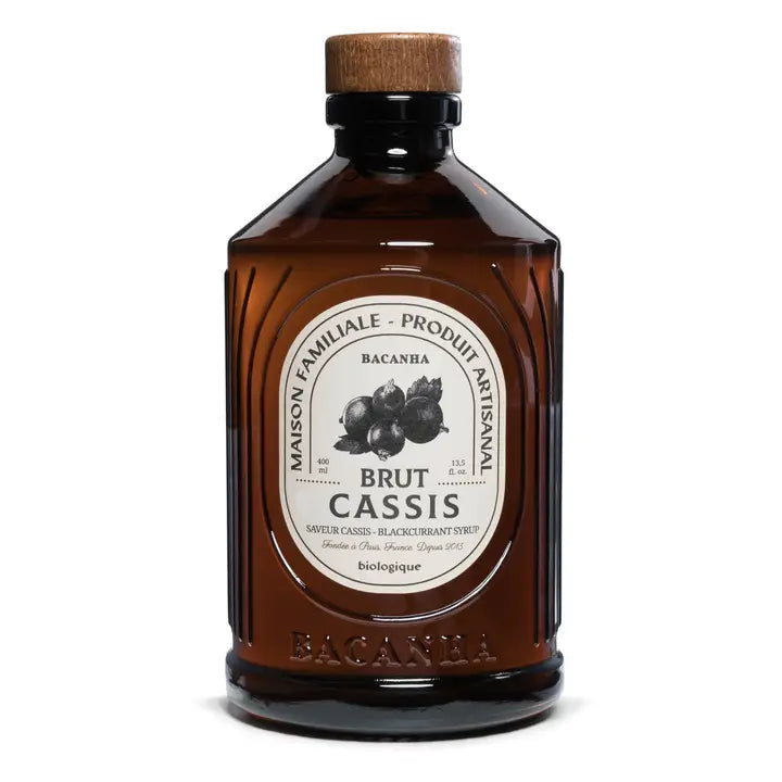 Sirop de Cassis Brut Biologique - 400 ml
