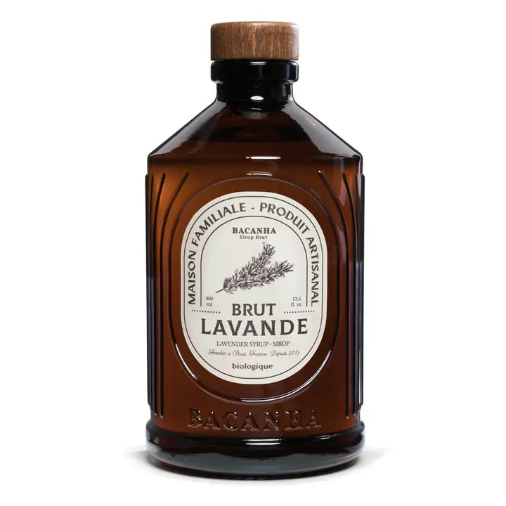 Organic Raw Lavender Syrup - 400 ml