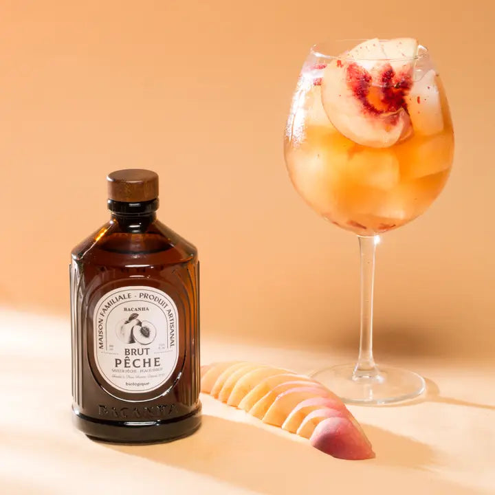 Organic Raw White Peach Syrup - 400 ml