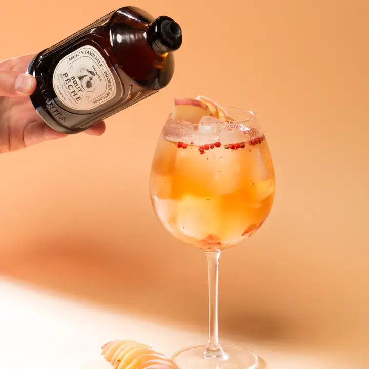 Organic Raw White Peach Syrup - 400 ml