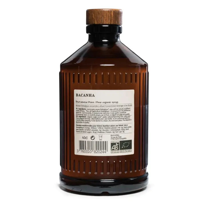 Organic Raw Pear Syrup - 400 ml