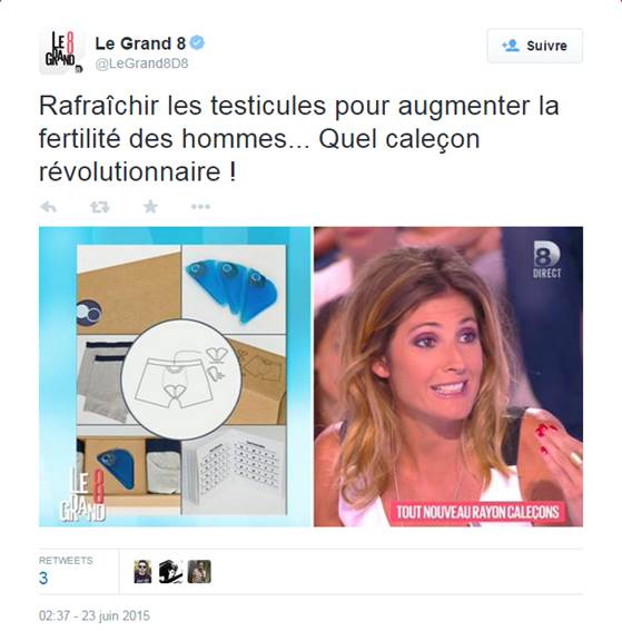 Caleçon Rafraichissant pour Homme Snowballs