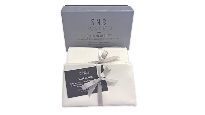 Coffret Homme Sleep'n Beauty Taie d'Oreiller en Soie - Climsom