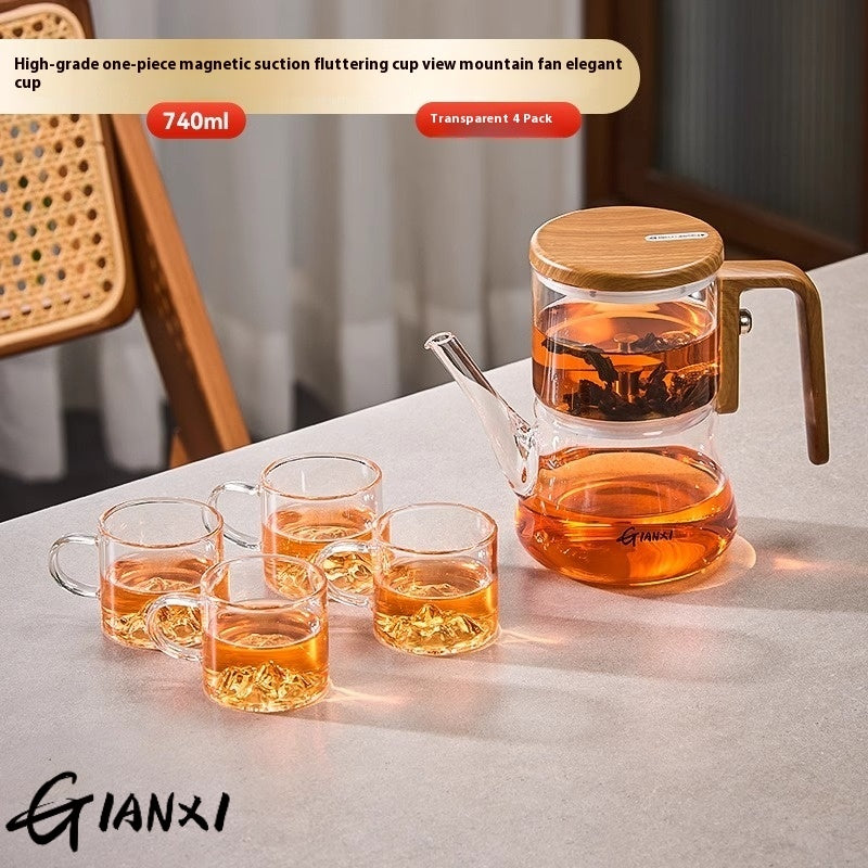 Floating Teapot with Magnetic Suction Cup: Innovation at the Service of the Art of Tea