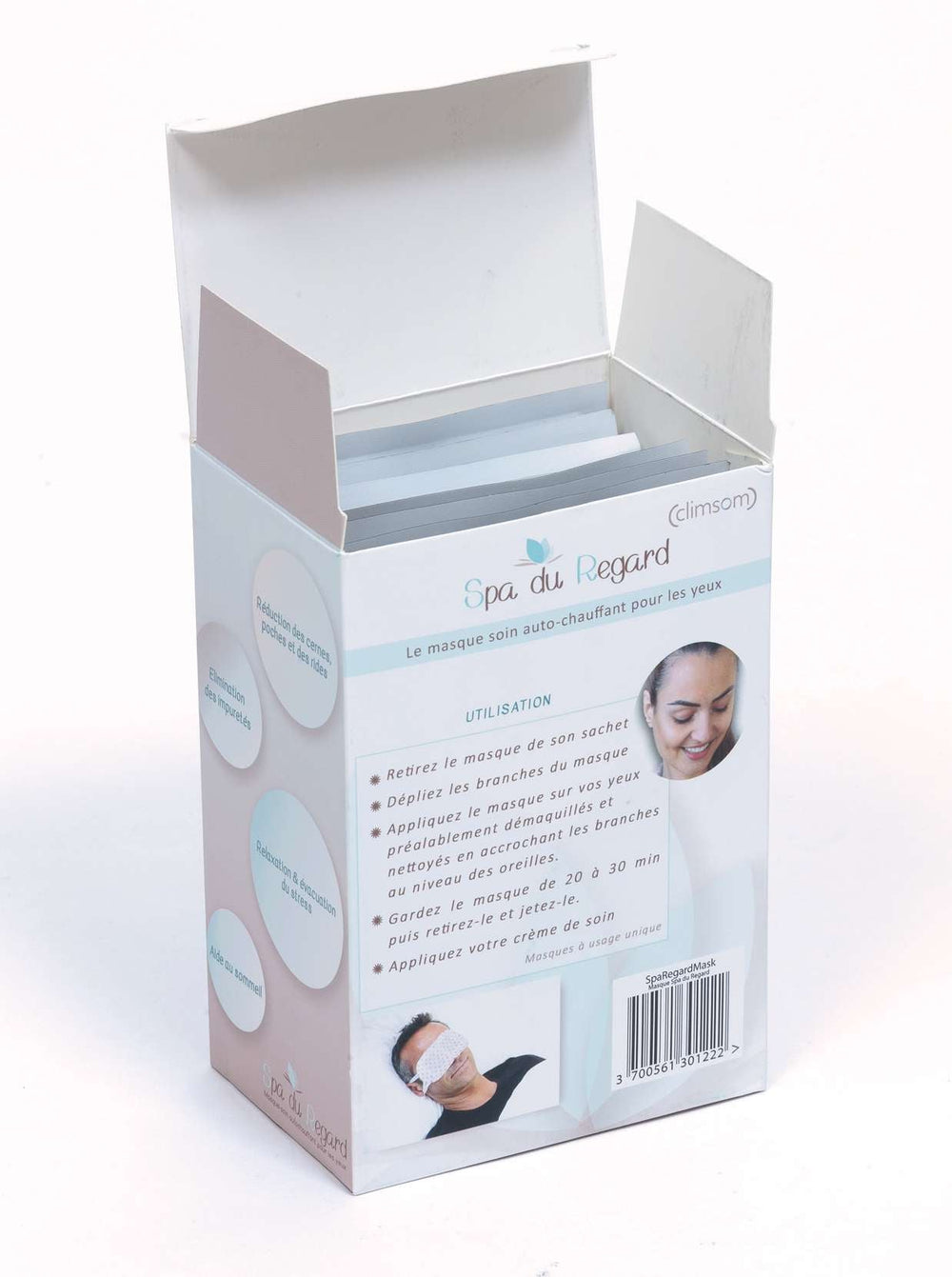 Masque yeux chauffant Spa du regard – Climsom