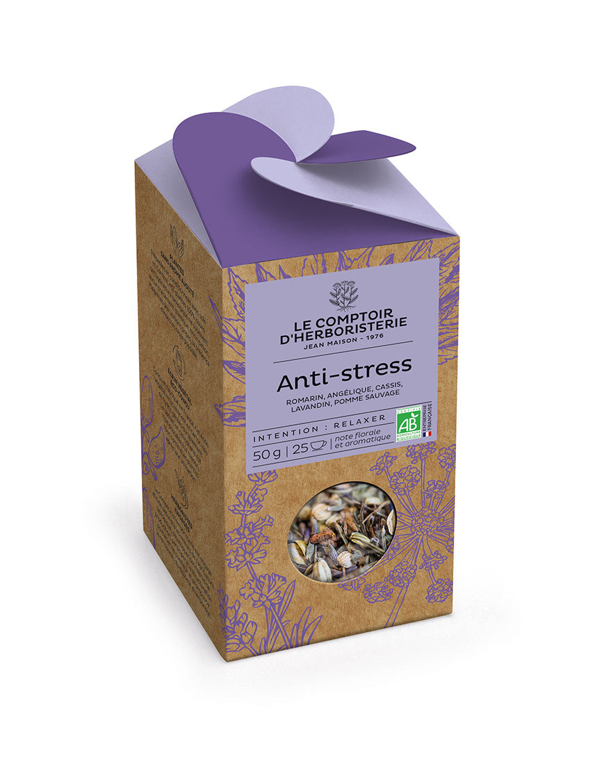 Organic Anti-Stress Herbal Tea - 50G 