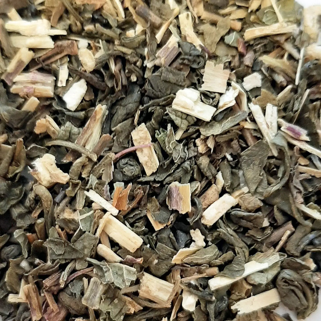 Bio-Kräutertee mit Minz-Grüntee-Ei (x20) – Eine verdauungsfördernde und traditionelle Erfrischung 