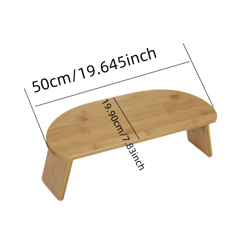 Tabouret de Méditation Ergonomique en Bambou – Pour Yoga, Pilates & Relaxation